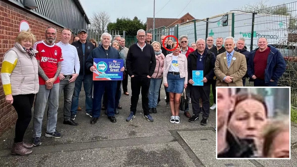 🚨 BREAKING: The Tories have suspended Lee Anderson's councillor wife after he posted a picture showing her campaigning for Reform UK [@DailyMirror]