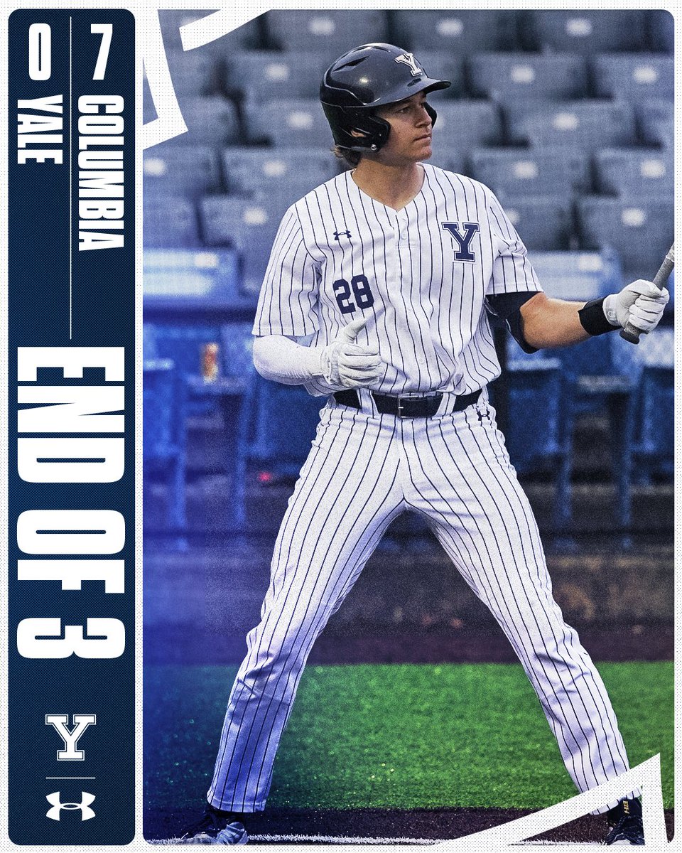 Yale trails early, but a lot of baseball left.
