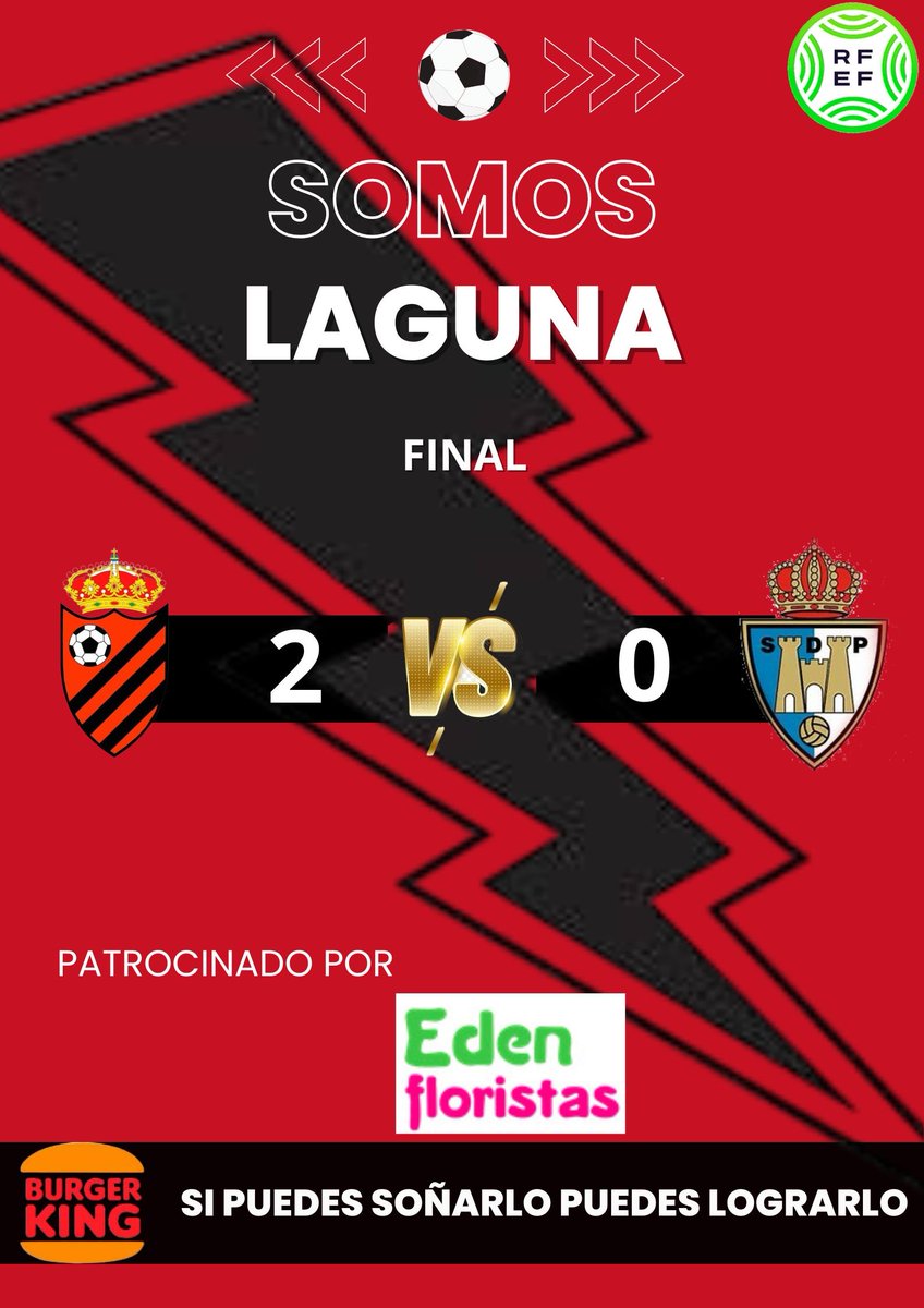 Final del partido @SDP_1922 Vamos equipo!!!💪💪🔴⚫