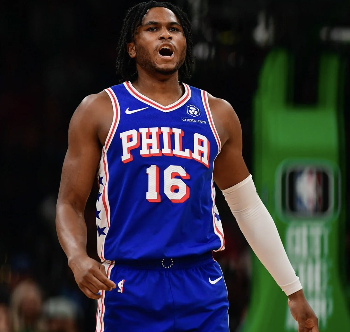 The Sixers are converting two-way Ricky Council IV to a four-year, $7.4 million NBA contract, per @ShamsCharania.