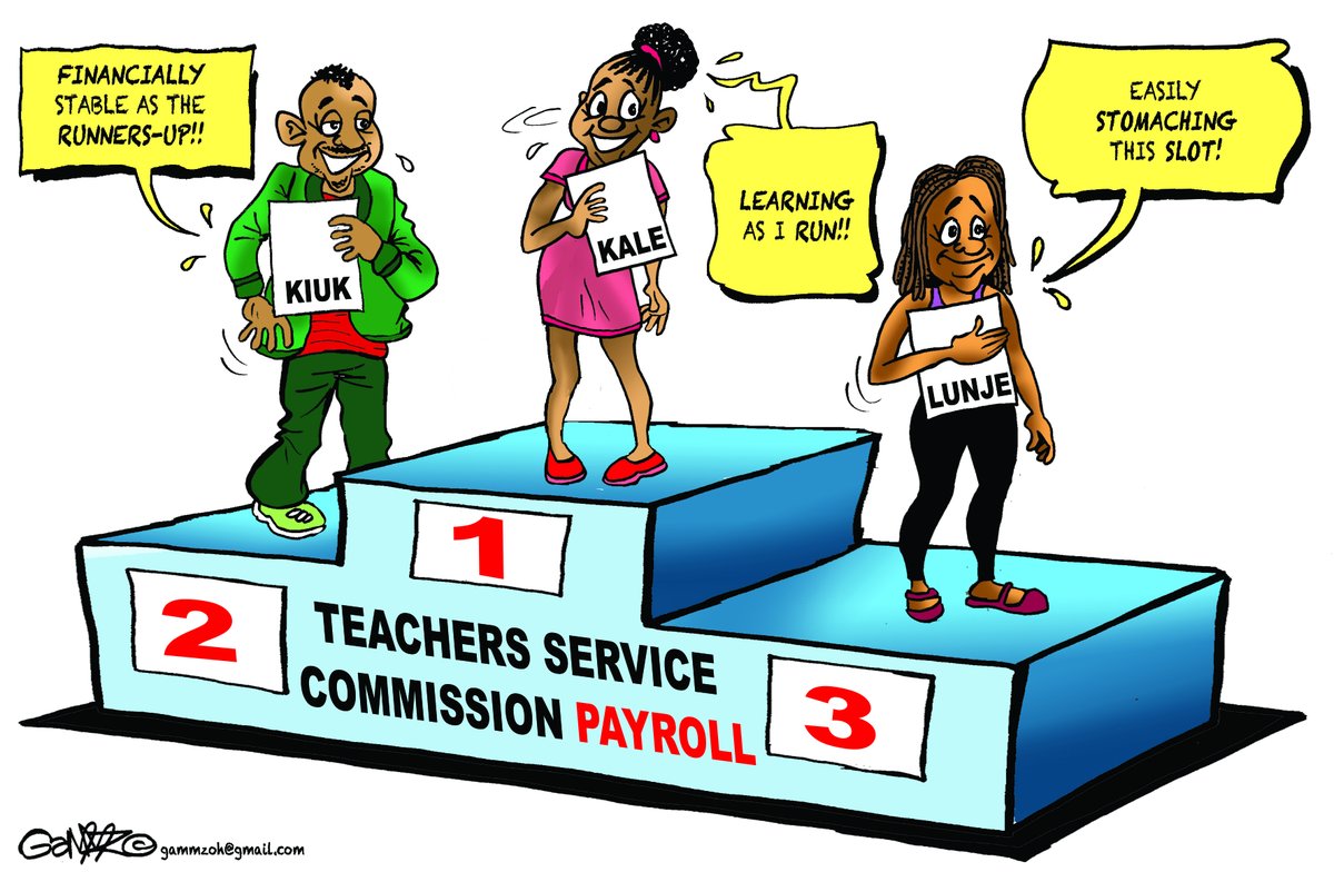 #TSC Three communities make up 48% of the tutors on workforce! Cartoon for @StandardKenya @KTNNewsKE @ktnhome_
