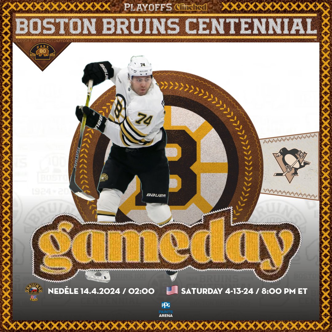 LET’S GO BRUINS !!!
🖤💛🐻💛🖤

#NHLBruins #clinched #bruinsfamily #bostonbruinsCZfans #bruins #bostonbruins #nhl #hockey #hockeylife #Gameday #centennial