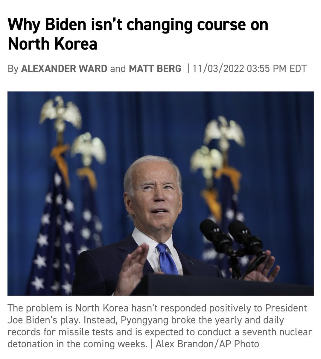 And sadly when the 🌏 turned away, Biden used south Korea as a proxy to taunt DPRK w/ unprecedented live military exercises against DPRK after a 4 year pause Biden brazenly exacerbates genocidal sanctions on DPRK & points to them as nuclear threats when it’s the other way around