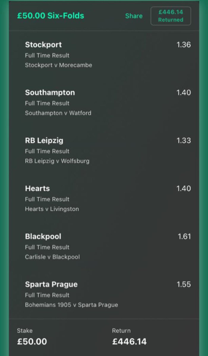 statgodtips's tweet photo. 8/1 Acca lands 🤑🤑🤑🤑

To get involved for more get into my free group here ⬇️

https://t.co/YuKddvzAHa https://t.co/sVu11q88XT