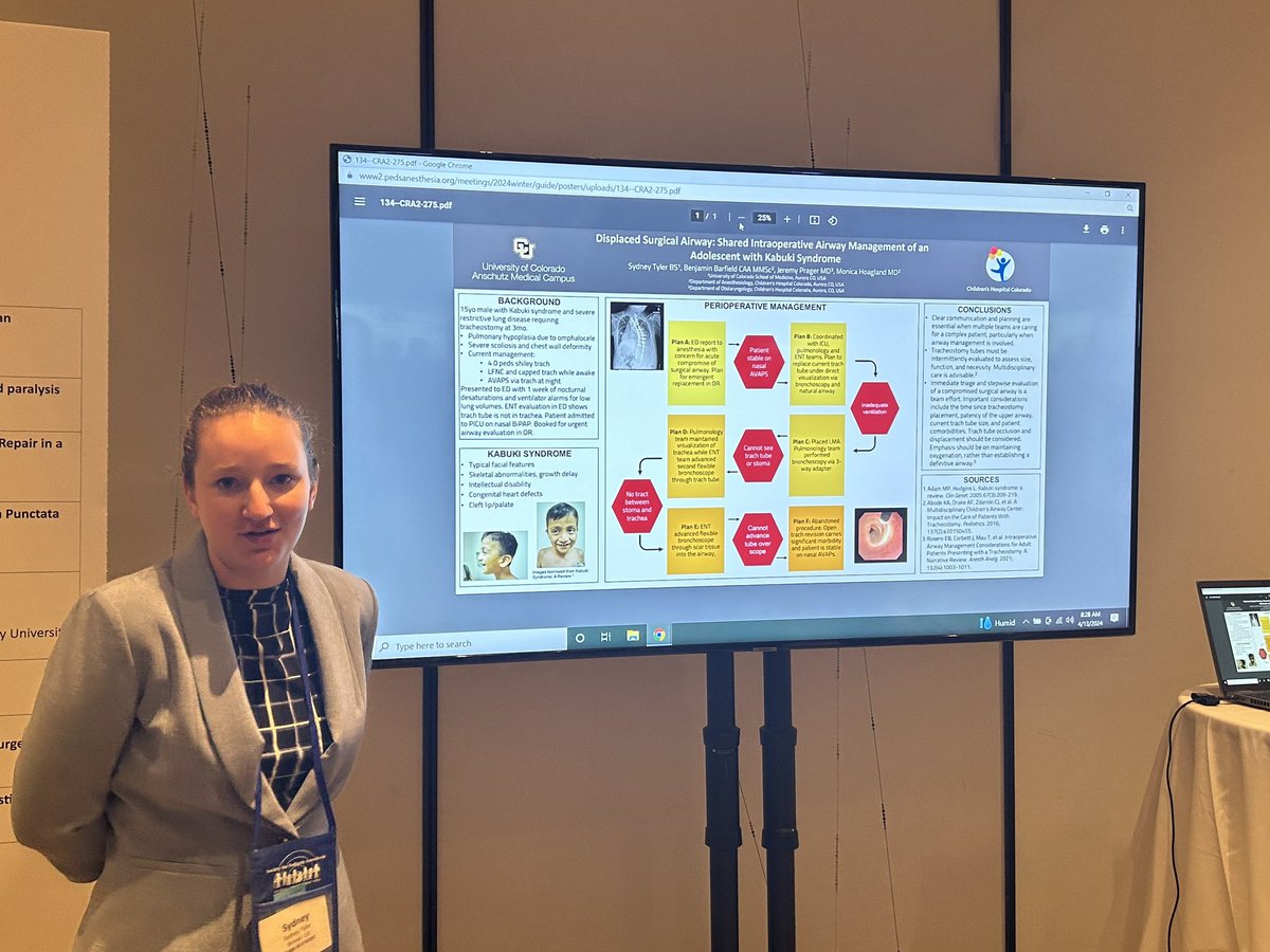 Monica Hoagland (@mhoaglandmd) on Twitter photo <a href="/ChildrensColo/">Children's Hospital Colorado</a> and <a href="/CUSOMAnesthesia/">CU Department of Anesthesiology</a> trainees rocking the morning session at #PedsAnes24. More to come this afternoon! <a href="/ChildrensColo/">Children's Hospital Colorado</a> and <a href="/CUSOMAnesthesia/">CU Department of Anesthesiology</a> trainees rocking the morning session at #PedsAnes24. More to come this afternoon!