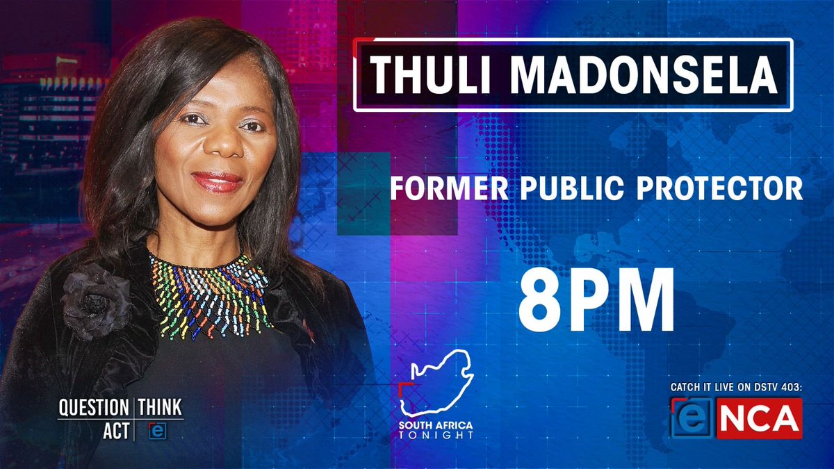 Catch up with me on ⁦@eNCA⁩ at 8pm as I chat with ⁦@HeidiGiokos⁩ on current affairs🇿🇦