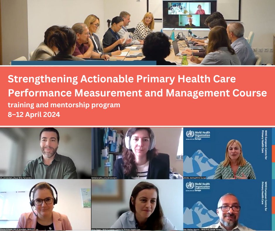 PHC Performance Measurement & Management course is not just about learning — it's about action! This training and mentorship course empowers countries to advance their priority projects at primary health care level by focusing on performance #PHC4UHC