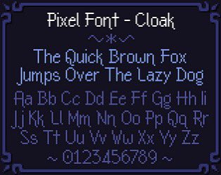 ChevyRay's tweet photo. hey, did you know you can now purchase my individual pixel font families on @itchio? You can browse them all on my page! https://t.co/vN5PhVLOQw https://t.co/eSZ3yjrox8