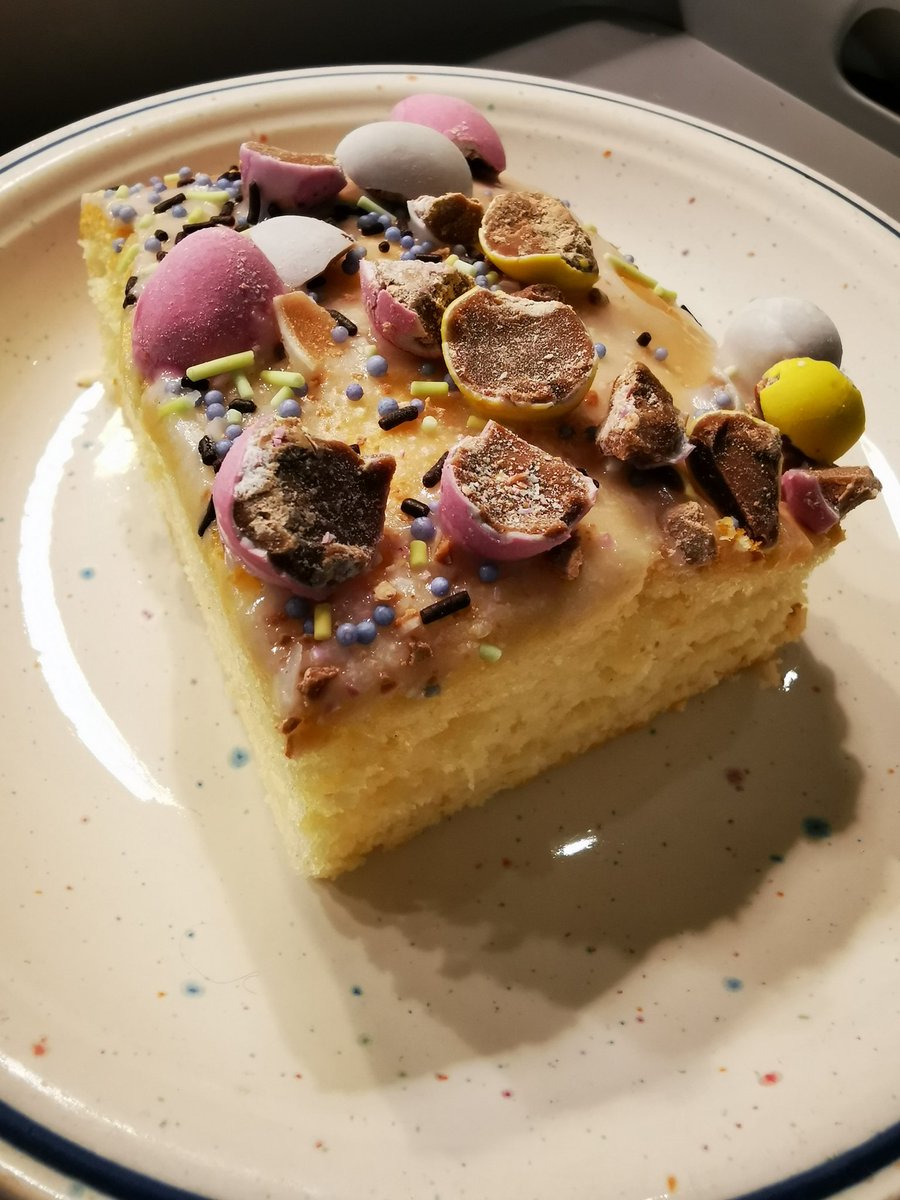 12CannonSt's tweet photo. Cadbury mini egg cake has gone down a dream this week...
#propercake https://t.co/YT2HZo1axO