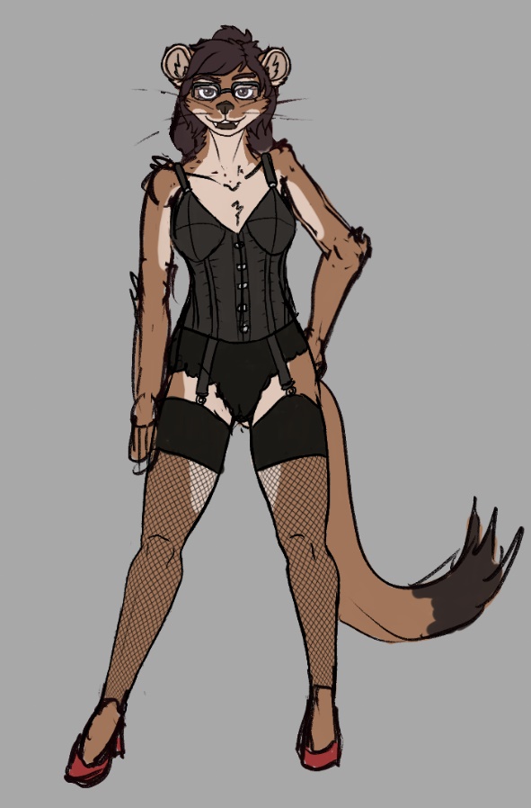 thatartdoe's tweet photo. Weasel sketch... 👠 https://t.co/7h7ScP5P7k