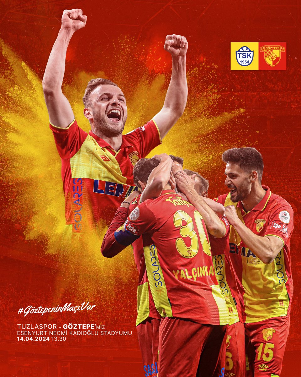 Gelsin skor tahminleri..🔥🔥
Tuzlaspor - #Göztepe'miz