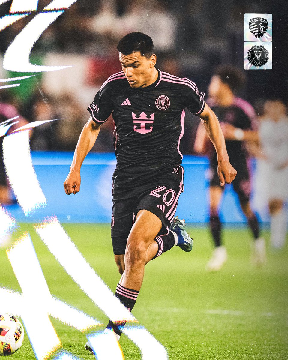 InterMiamiCF's tweet image. Tonight’s Starting XI vs Sporting KC ⚽

#SKCvMIA | 8:30 PM ET |📺#MLSSeasonPass on @AppleTV: intermiamicf.co/StreamSKCvMIA