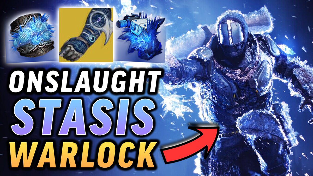 If your Fireteam already has a Well Warlock for Onslaught this Stasis Build is the perfect fit! Whether you use the Coldsnap Grenade or the Bleak Watcher you get Great Crowd Control and Fast Ability Cooldown 😤 #Destiny2 

Full Breakdown Here 👉 youtu.be/cfN8uZ00n7E