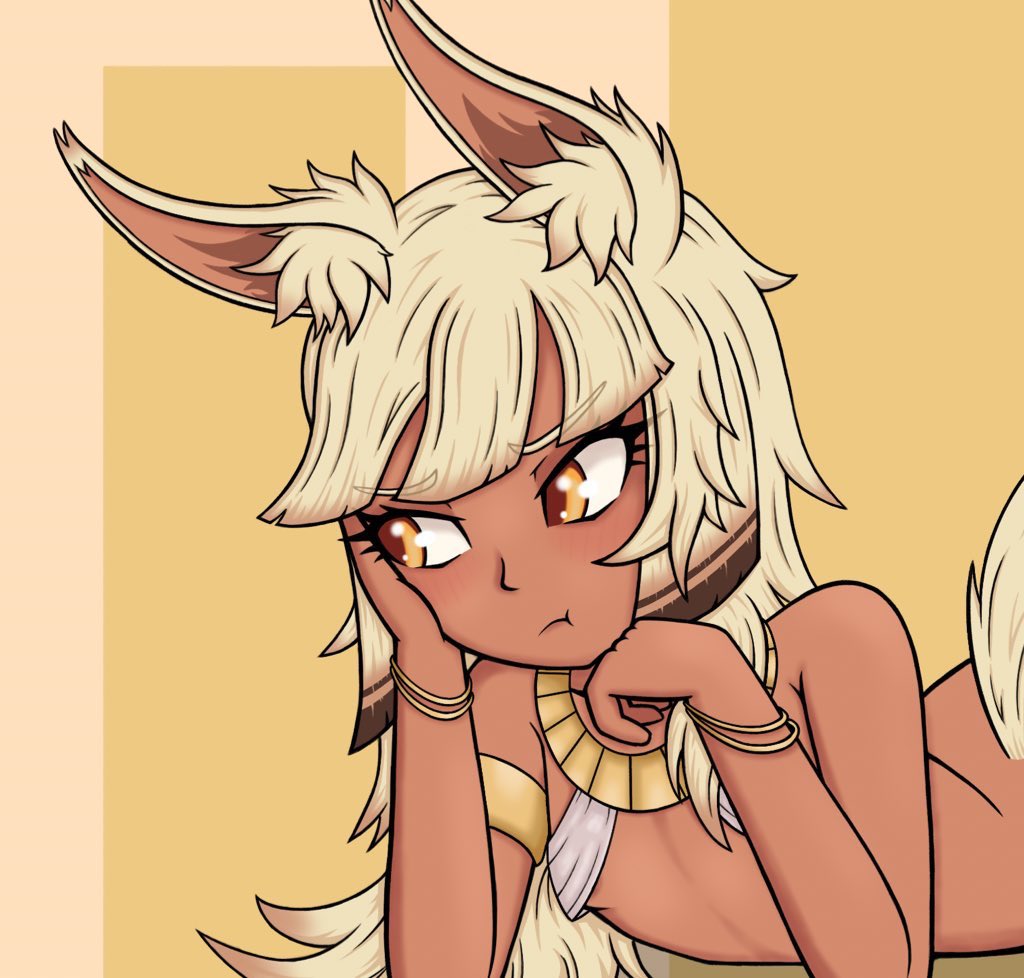 Inanna | ⏳ 🦴 Flat-Chest Enthusiast Jackal Vtuber tweet media