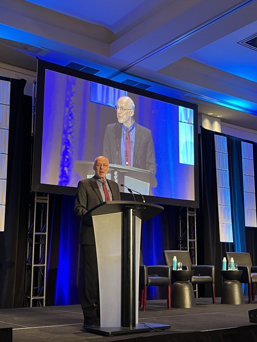 So thrilled to be cheering for Dr. Don Boudreau from the ⁦@IHSE_McGill⁩ ⁦@mcgillu⁩ as he delivers the ⁦⁦@AFMC_e⁩ Gold Humanism Award at #ICAM2024. Yay Don!!!