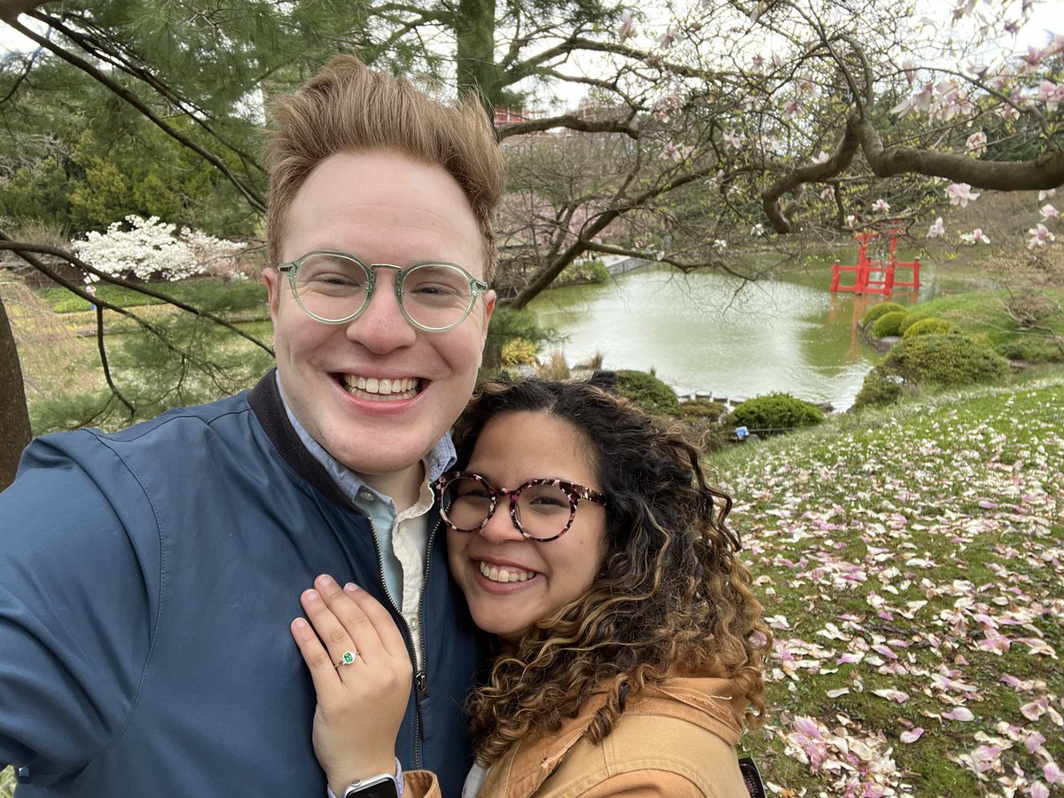 thejakehirsch's tweet photo. We're engaged! 💍 4/13/24 https://t.co/261gM4EYHZ