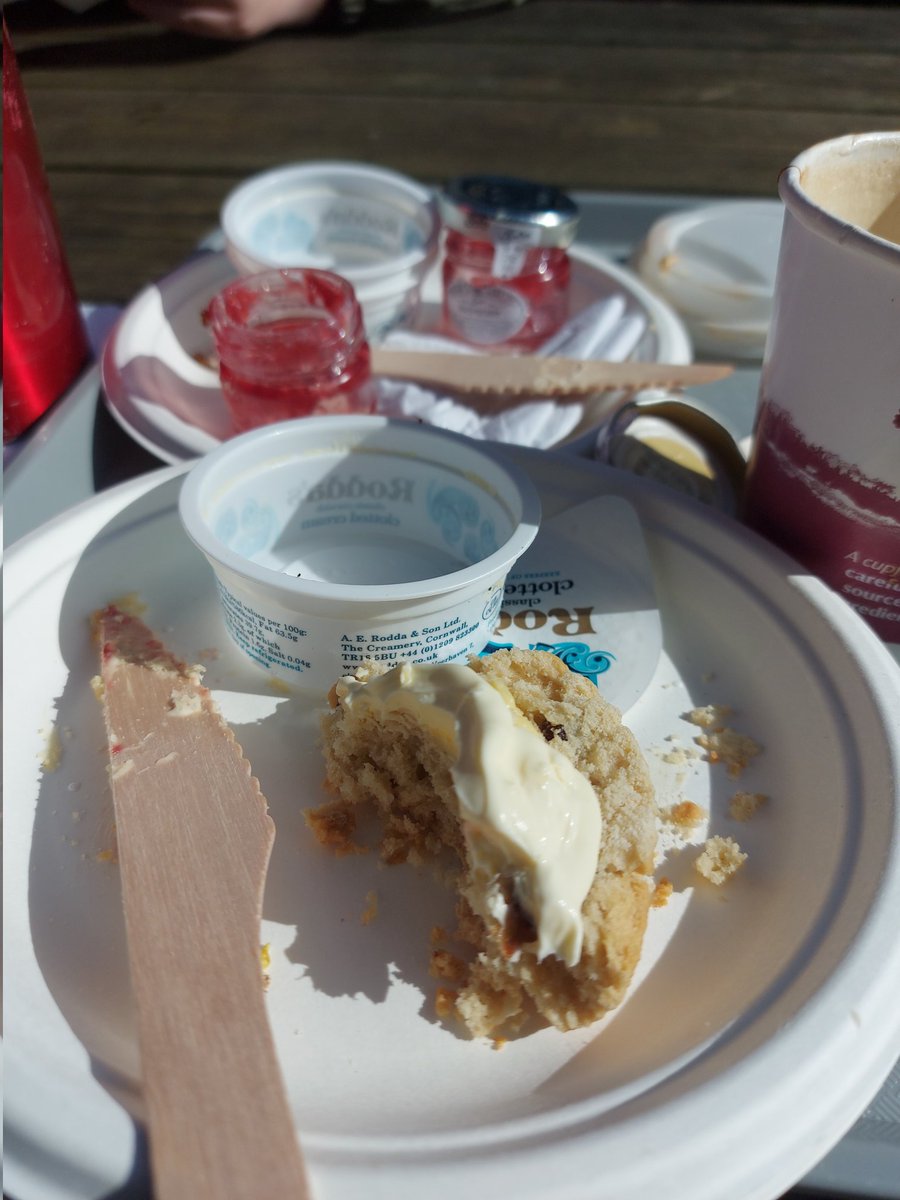 Camdragon's tweet image. Three woke scones devoured at @fountainsabbey and they were bloomin' lovely. 

#storminateacup @nationaltrust