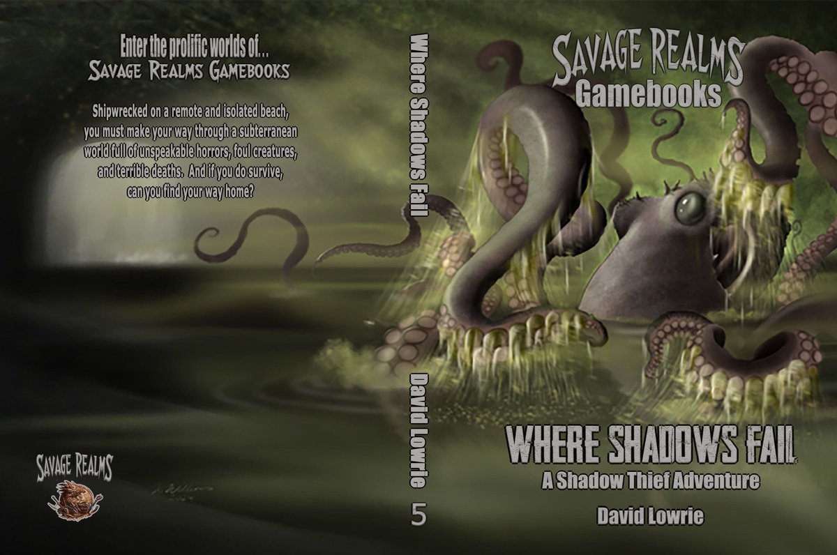 Coming soon from David Lowrie and Savage Realms Gamebooks...