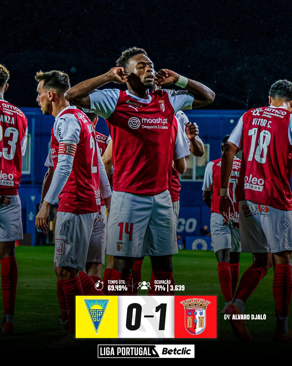 ligaportugal's tweet photo. 🛡️Na cabeça de Álvaro Djaló ⭐️ estava a resposta para o desafio na Linha 🔥
Homem do Jogo Liga Portugal Betclic 👉🏼 Álvaro Djaló (@SCBragaOficial)
Crónica 👉🏼 https://t.co/i9fOqYn0qu
#LigaPortugal #LigaPortugalBetclic #NãoPára #ofuteboléstu #EPFSCB https://t.co/9b1xhRpIDa