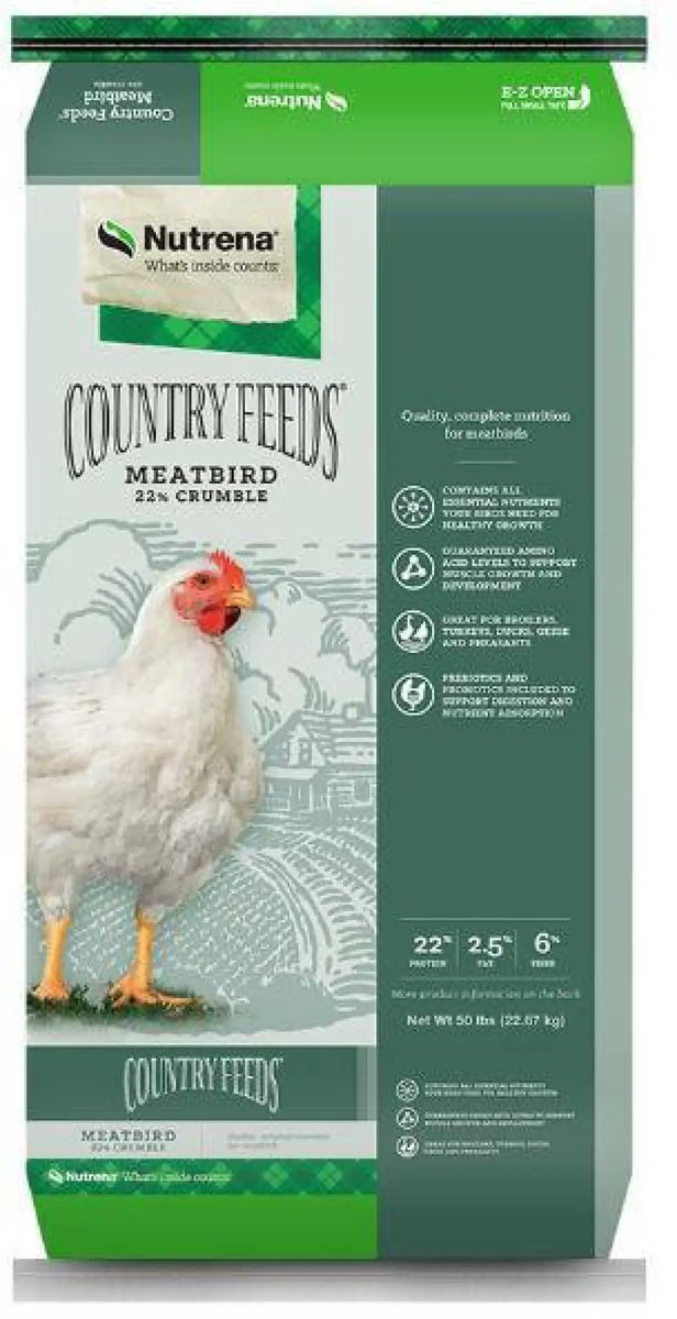 Cargill Recalls Nutrena® Country Feeds® Meatbird 22% Crumble
recallinsider.com/cargill-recall…
Cargill discovered the issue after receiving a single report of young meat birds diagnosed with rickets.