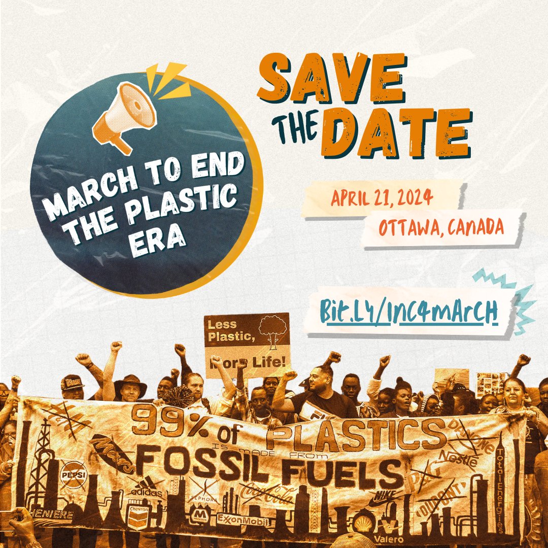 For far too long, plastic pollution has wreaked havoc on our communities and environment, fueled by the interests of fossil fuel companies. But we have the power to change this narrative. Let's show the world that our voices matter. 🌍🔗 bit.ly/INC4march #PlasticPollutes