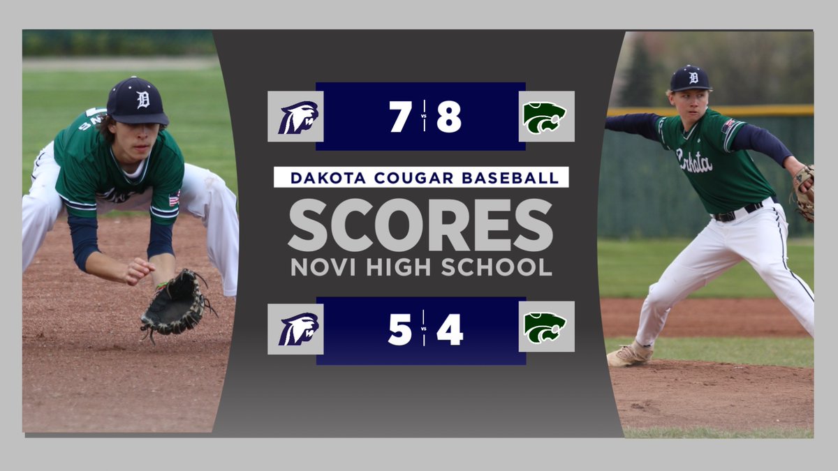 Cougars split with Novi! #GoCougs