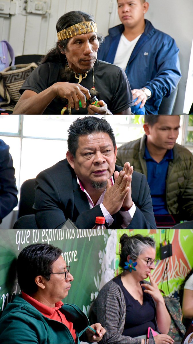 OPIAC_Amazonia's tweet photo. 📢 El pasado 10 de abril estuvimos en el taller acerca del Convenio sobre la Diversidad Biológica y la actualización del Plan Nacional sobre la Diversidad Biológica desde la #Amazonía Colombiana liderado por parte de Rainforest Foundation Norway, donde nos presentaron la importancia de abordar la discusión de biodiversidad desde la OPIAC. 🛖🐆

🍃 La participación de los pueblos indígenas y las comunidades locales en el trabajo del CDB es un principio fundamental del programa de trabajo. El Caucus indígena ha reclamado que muchos de los grupos de trabajo del Convenio tengan en cuenta los conocimientos tradicionales de los pueblos indígenas, su uso consuetudinario de la diversidad biológica y su participación efectiva. ✊🏽🌀

📌 Continuando con el taller presentaron el  Marco Mundial de Biodiversidad de Kunming- Montreal de Diversidad Biológica, la importancia y el proceso de negociación, finalmente el Plan de Acción de Biodiversidad hacia la #COP16, la hoja de ruta, la identificación de prioridades nacionales y la Alineación de las Apuestas del Plan de Acción de Biodiversidad de Colombia con las 23 metas del Marco Global Kunming- Montreal.📊

📝 Al finalizar participó el Ministerio de Ambiente y Desarrollo Sostenible donde nos presentaron el Plan Nacional de Biodiversidad que tiene como objetivo la construcción conjunta en territorio del Plan de Acción Biodiversidad para promover la participación incidente, la comunicación y la divulgación de los actores priorizados para contribuir a la actualización conjunta del Plan de Acción de Biodiversidad de Colombia al 2030, para el cumplimiento de los objetivos y las metas del Marco Global de Biodiversidad Kunming Montreal. 🍃