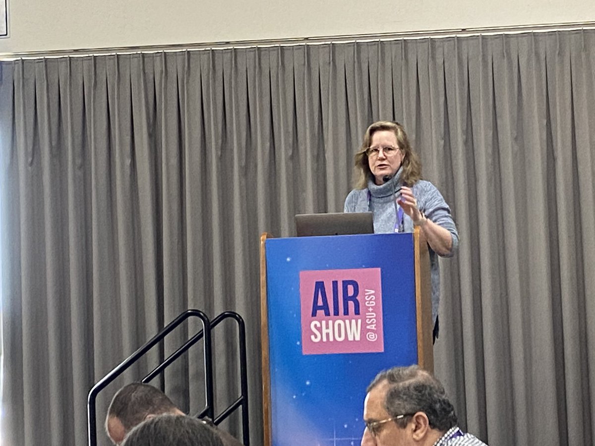 I am excited to see @JenRoberts1 at #ASUGSVAirShow talk about the AI-assisted writing classrooms. - Watch for Jen on an upcoming Tech Lasso podcast. 
#LACOEAI #AIinEducation #airshow