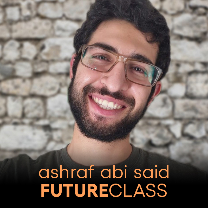 Meet Future Class' Ashraf Abi Said (@ashtaf130) a Lebanese game developer making game development more accessible in the SWANA region. He believes games are the best form of storytelling and hopes to see more people from the Global South tell their stories through games.