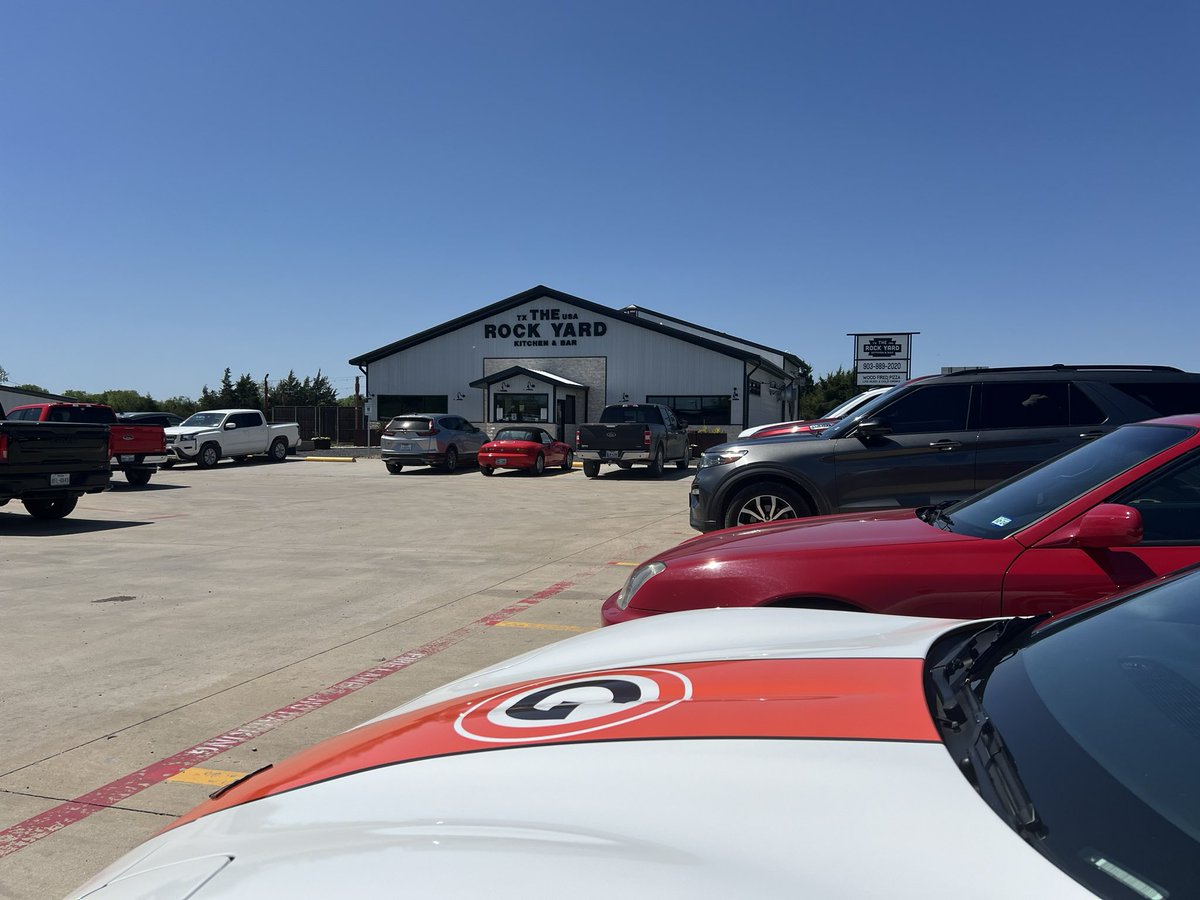 TheGaragedGuy's tweet photo. Had a great time crossing with NTX Car Club this morning in the @garaged.io Corvette! Beautiful weather and some great food at The Rock Yard! #GaragedCommunity #Cruising #Corvette #CarClub https://t.co/FbyISy1c24