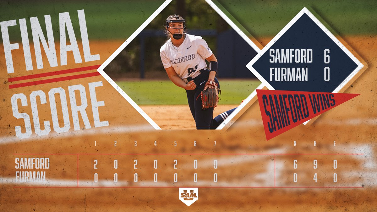 Three-straight SoCon series wins for the Dogs 👏 #AllForSAMford