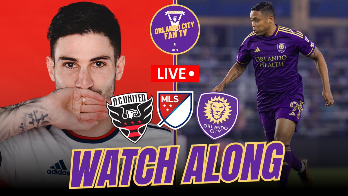 Join the lads and endure Orlando City together in tonight's watch along on Youtube, Twitch, or X!

YT: youtube.com/@orlandocityfa…
Twitch: twitch.tv/ocfantv

#DCvORL #fuckwaynerooney