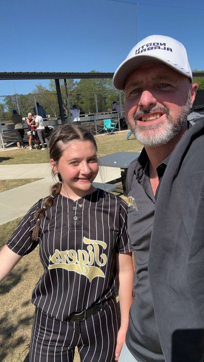 Not the best day for us at the park but still a beautiful day to be watching Erin play the game.