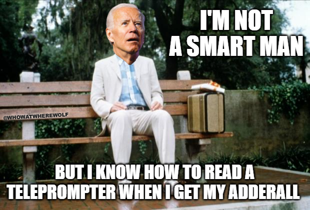 @rawsalerts 🚨BREAKING🚨 'President' Joe Biden to 'speak' to the nation, as soon as his Adderall kicks in. 🤣