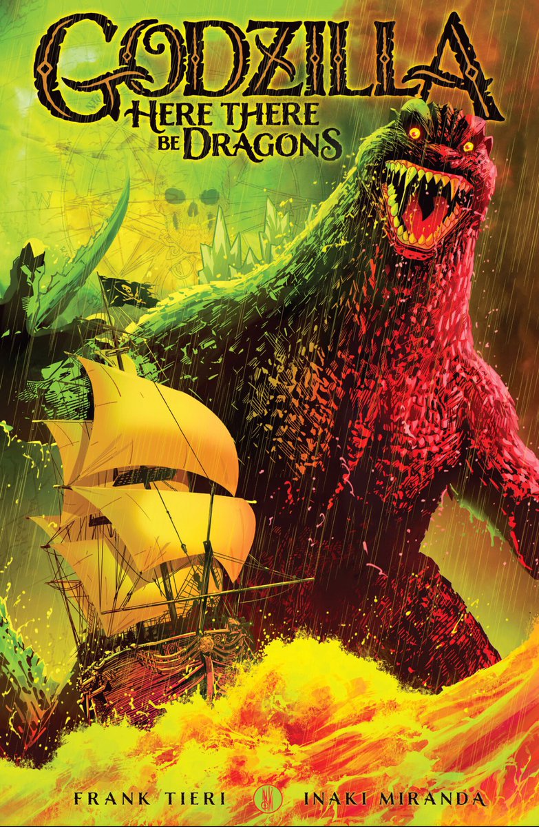 Now Reading: Godzilla: Here There Be Dragons (Frank Tieri, Inaki Miranda)