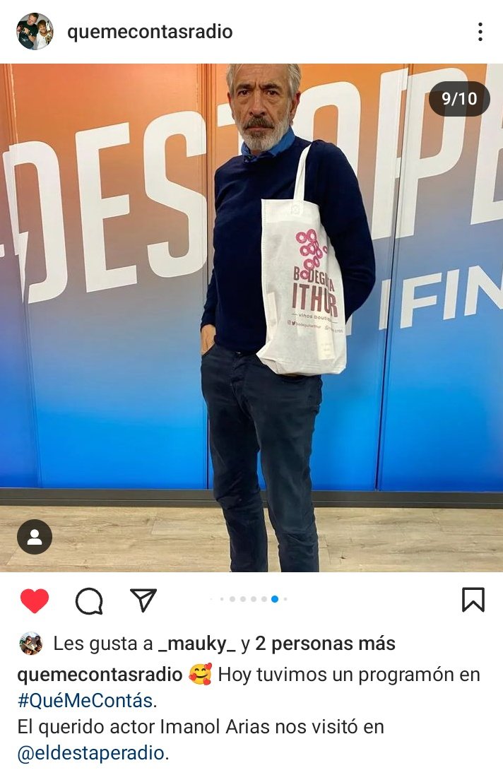 BodeguitaIthur's tweet photo. Vengo a presumir de los vinos que le llegaron a Imanol Arias, gracias a Taty Almeyda, @charlypisoni y @eldestape_radio 
#QueMeContas https://t.co/qvElqsizDI