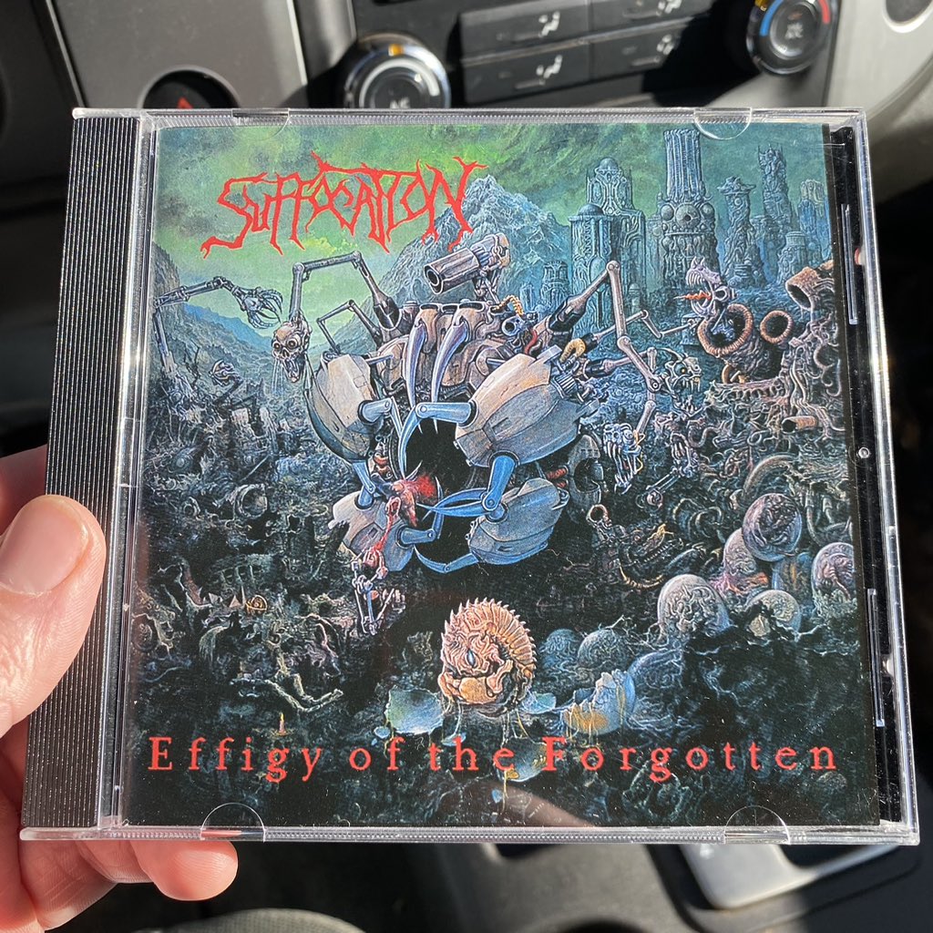 On the road back with the windows down again, what a gorgeous day to be reincremated Suffocation - Effigy of the Forgotten (1991) 🇺🇸 youtube.com/playlist?list=…