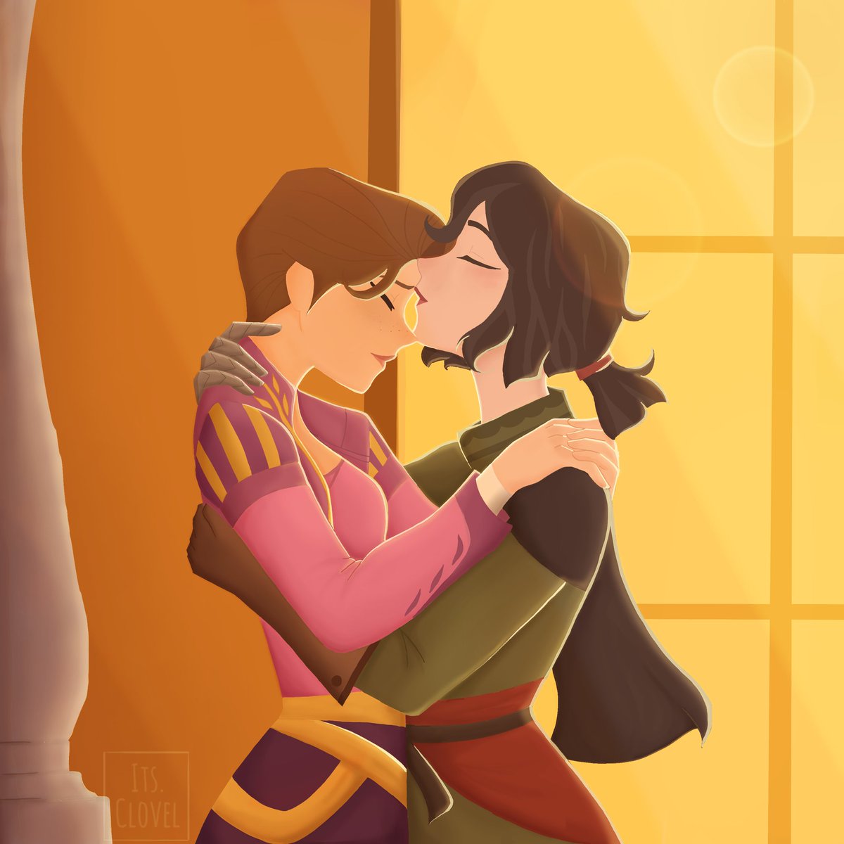 Guys... look at them! THEY ARE SO CUTE! I love it ❣️
Character designs credits: '@amegosh_ ' (Her art is beautiful)
Sorry for being absent by the way :(
#Cassunzel #Tangledtheseries #Tangled #Rapunzel #Cassandra