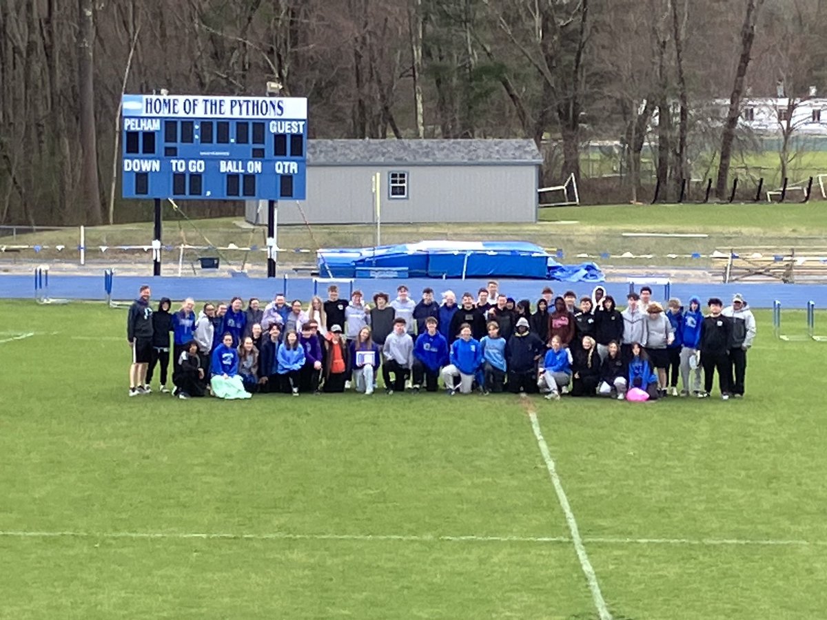 phspythons's tweet image. What a great day for the PHS Track and Field Program. Another successfully run Pelham Invite. These kids and coaches worked hard to get the facility ready and safe after all the rain.#ProudAD