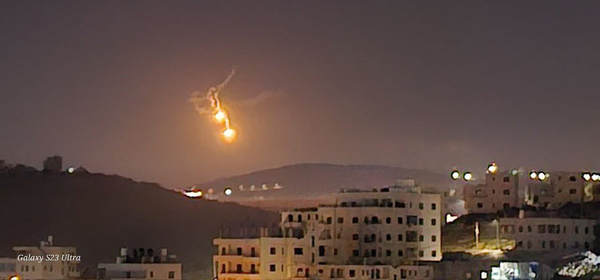 🚨BREAKING: Rocket attack from Lebanon on northern Israel

#Iran #Iranians #IsraelIranWar
#TelAviv #IranIsrael #Lebanon #Iranian