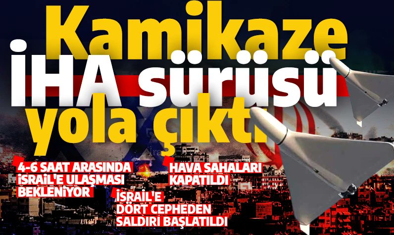 Dünya ayakta! İran-İsrail savaşı başladı mı? 📌İran, İsrail'e İHA saldırısı başlattı. Saldırının adı 'Gerçek Söz Operasyonu' 📌 İsrail’in ve ABD’nin savaş kabinesi toplantıda. 📌Ürdün, Lübnan, Irak, Libya hava sahalarını kapattı trhaber.com/dunya/iran-isr…