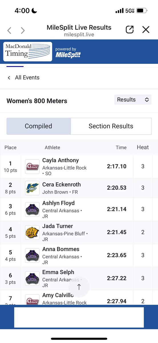 coachanthony46's tweet photo. Proud Dad moment ‼️ My baby Cayla PR’d & won the 800 today! @LittleRockTFXC
#GodIsTooGood
#ProudDadAlert
#HardWorkPaysOff
#TrustTheProcess https://t.co/N3BsA4160R