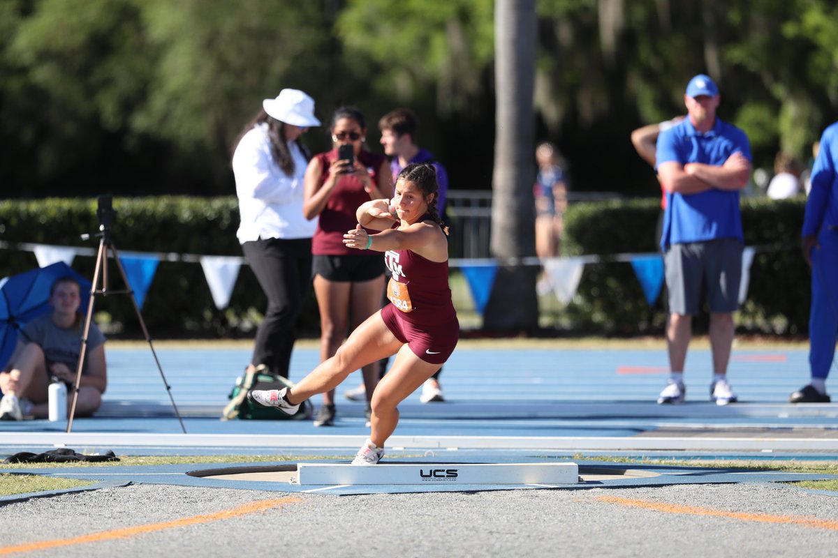 Carlie Weiser with a career day in the women's shot put ‼️

She finished second with a toss of 16.05m/52-8 in the final round 🤩 

The mark ranks No. 2 on the A&amp;M all-time list 👍 

#GigEm // #AggieTF // 📊 aggi.es/3VUDHiK