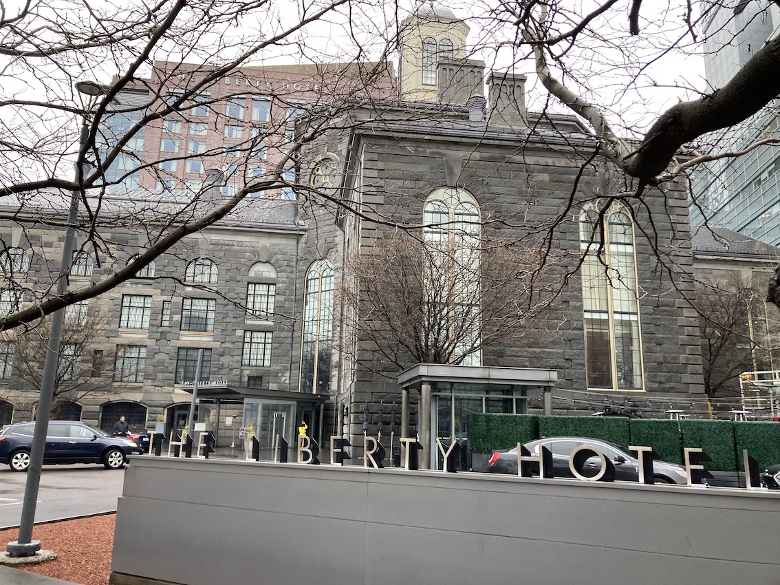 buPrStudies's tweet photo. We visited the Liberty Hotel in Boston, the former Suffolk County Jail (Charles St. Jail), constructed 1848–51 to plans by Gridley J.F. Bryant (d.1899) and closed in 1990. A fine example of redesign and adapted reuse. [1852 image: from H. McIntyre's "Map of the City of Boston."] https://t.co/ipFNNjxeiS