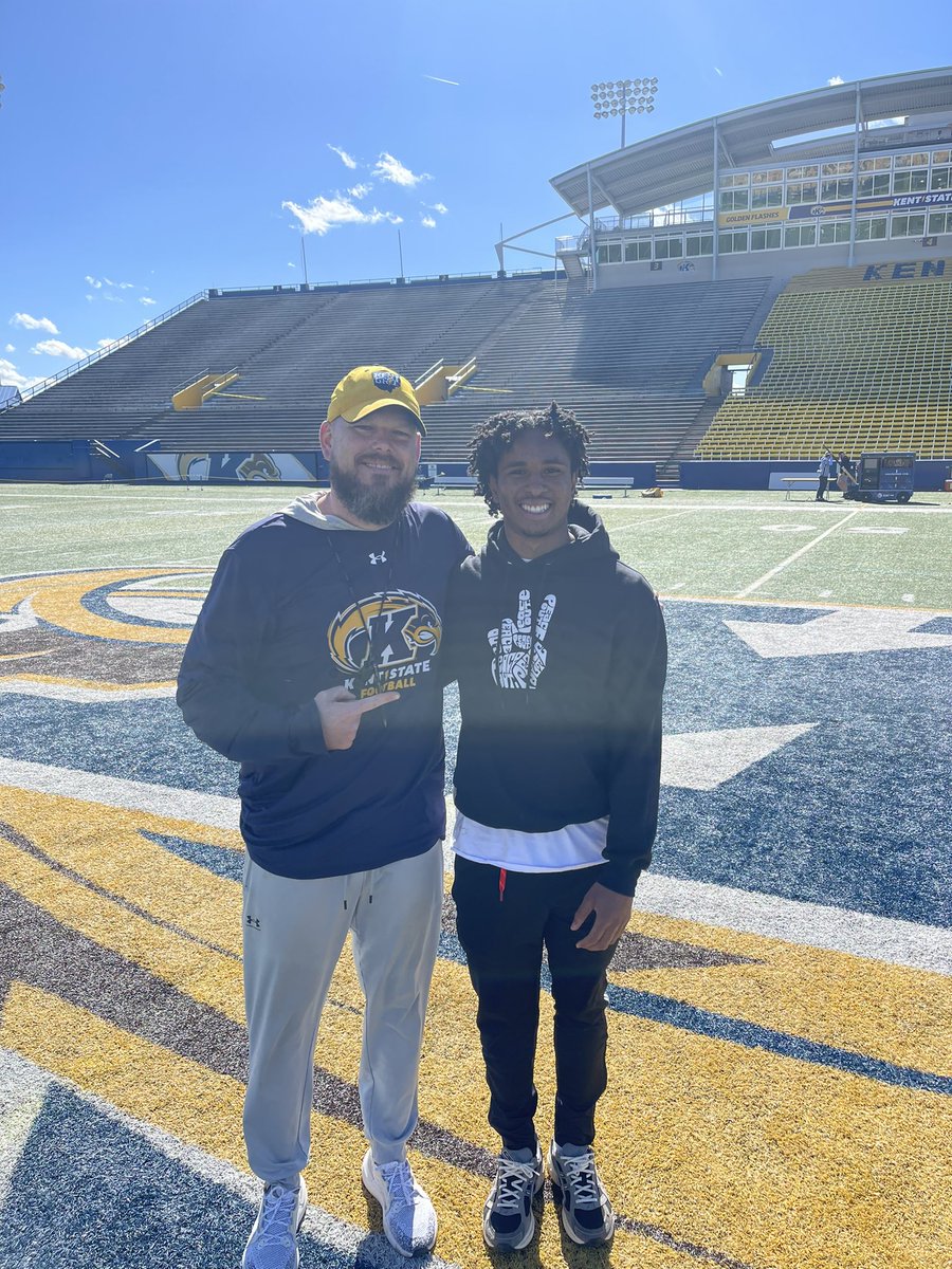 Enjoyed my time at Kent State today, great people and hospitality
