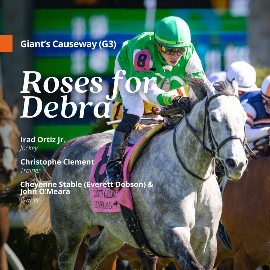 Roses for Debra was all class in the Giant's Causeway (G3)!