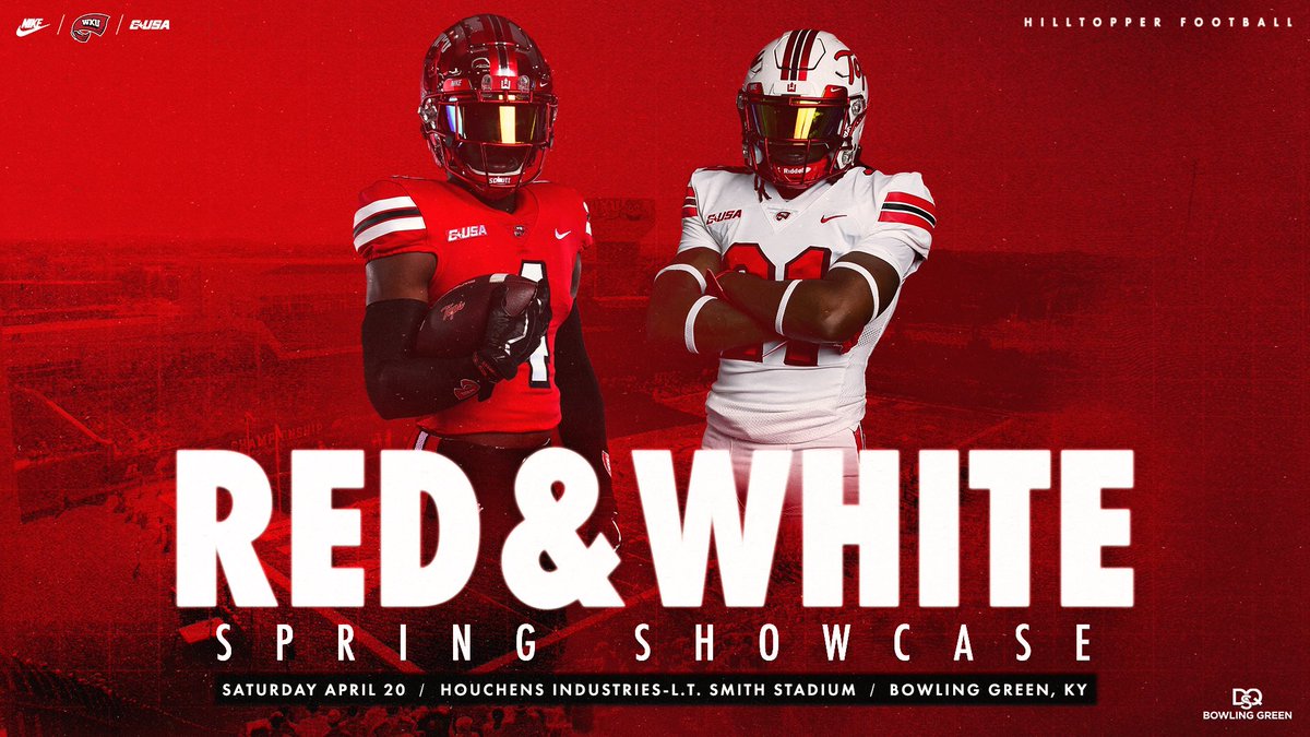 ONE. MORE. WEEK. ⏳ Come out to The Houch next Saturday for our Red & White Spring Showcase! #GoTops