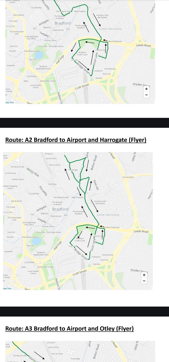 ekey84's tweet photo. @wymetrotravel @BetterBusesWY @MetroTravelNews @greenmattbfd @MayorOfWY these are official maps for the new bus routes and stops. Did anybody think to check if the whole thing is in view and the arrows make it look to be going in circles. 100 buses an hour on bridge street!!!! https://t.co/ZvNz7kyH71