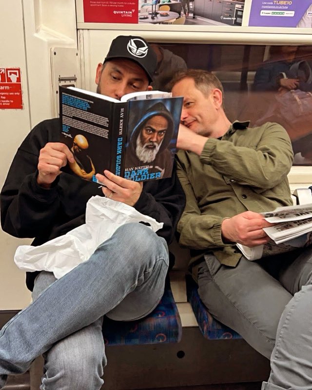 After seeing the legendary Dark Soldier’s amazing show at the Jazz Cafe last night.