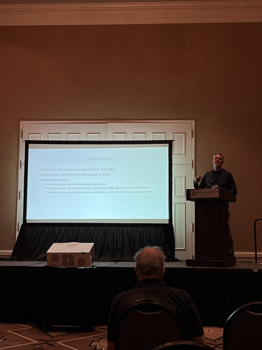 ComparativeCog's tweet image. How do #GopherSnakes respond to prey chemical cues? 🐍 MarkKrause’s research reveals they exhibit significantly higher tongue-flick responses to rodent and bird cues compared to controls, indicating chemical discrimination of prey cues. #SnakeBehavior #PredatorPrey #CO3_2024